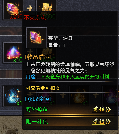 《天尊传奇》不灭龙魂